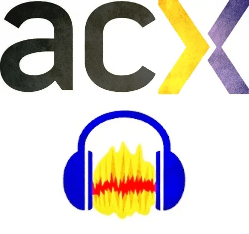 Icons of ACX and Audacity | decorative purposes