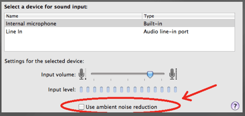 macOS audio settings | Illustration