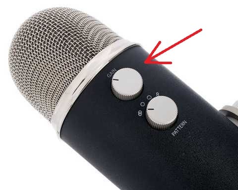 Mic Gain Knob | Illustration