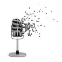 Damaged Mic | Illustration